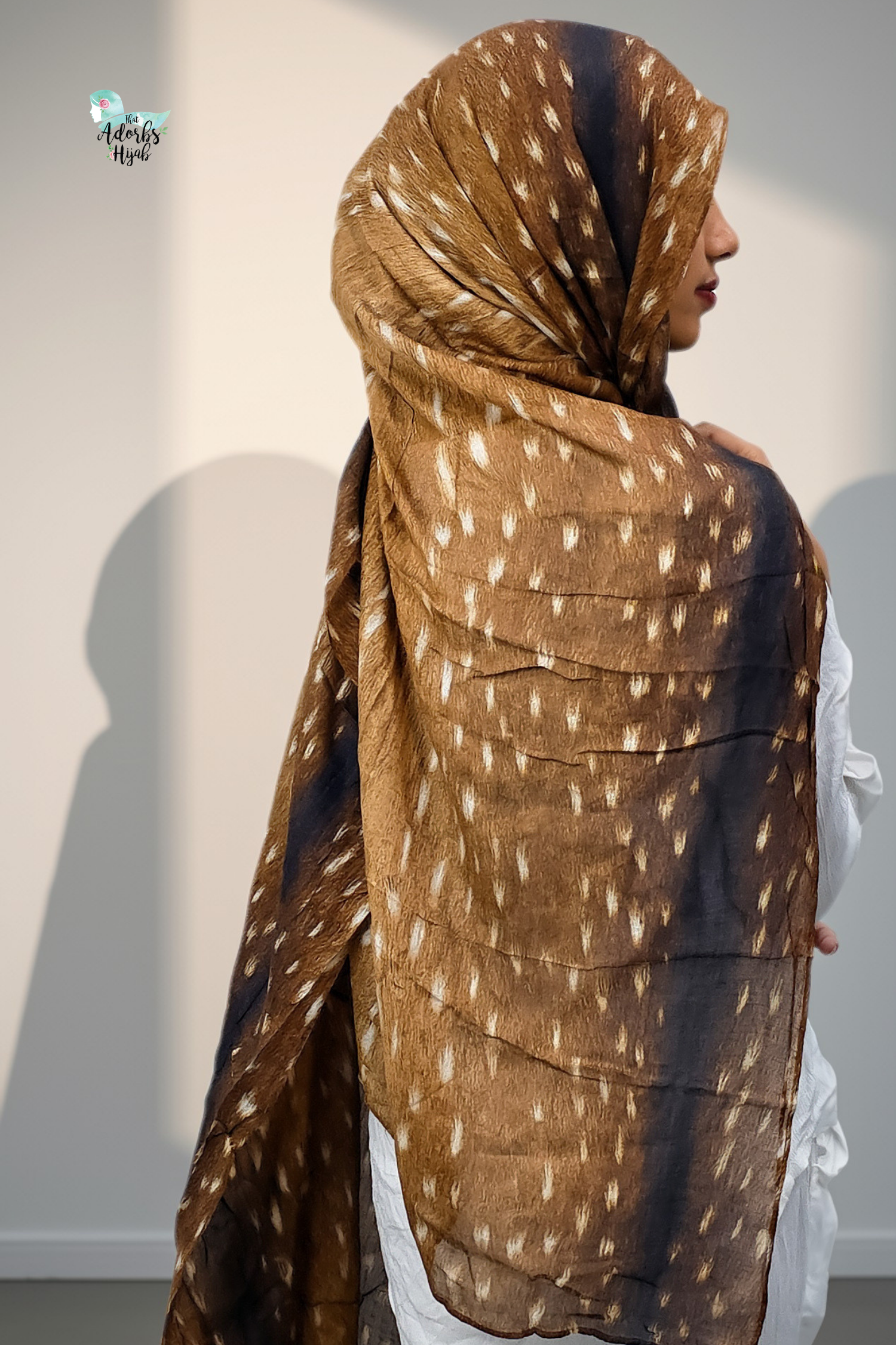 Fawn Printed Modal Hijab