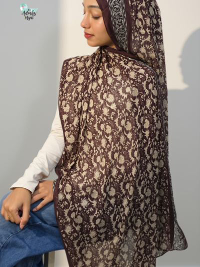 Turath Henna Printed Modal Hijab