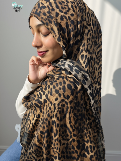 Leopard Printed Modal Hijab