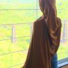 Toasted Gold Textured Jersey Hijab