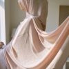 Blush Textured Jersey Hijab
