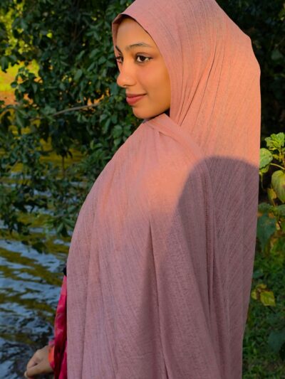 Heather Textured Jersey Hijab