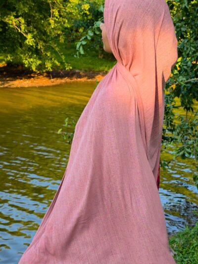 Heather Textured Jersey Hijab