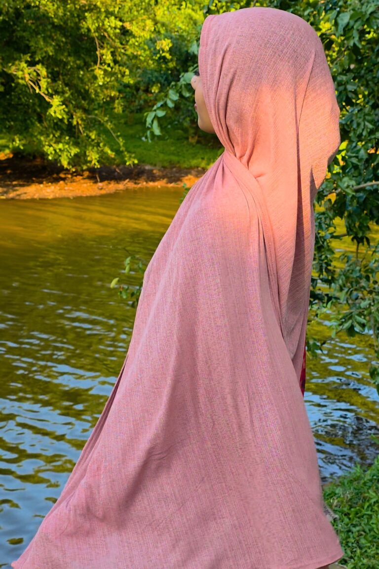Heather Textured Jersey Hijab